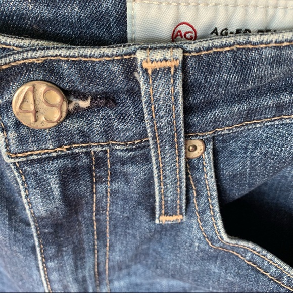 AG Adriano Goldschmied Jeans AG-ED Denim THE YVETTE High Rise Wide Leg Size 24R - Picture 6 of 16